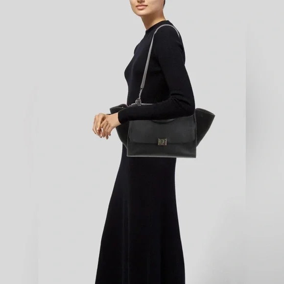 Celine Black Trapeze Bag - Picture 3 of 16